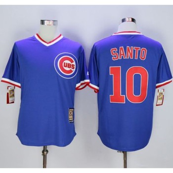 Cubs #10 Ron Santo Blue Cooperstown Stitched MLB Jersey Cubs #10 Ron Santo Blue Cooperstown Stitched MLB Jersey