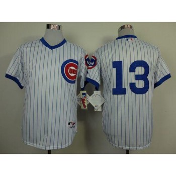 Cubs #13 Starlin Castro White 1988 Turn Back The Clock Stitched MLB Jersey Cubs #13 Starlin Castro White 1988 Turn Back The Clock Stitched MLB Jersey
