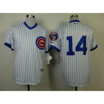 Cubs #14 Ernie Banks White 1988 Turn Back The Clock Stitched MLB Jersey Cubs #14 Ernie Banks White 1988 Turn Back The Clock Stitched MLB Jersey