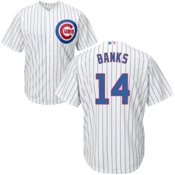 Cubs #14 Ernie Banks White Home Stitched Youth MLB Jersey Cubs #14 Ernie Banks White Home Stitched Youth MLB Jersey