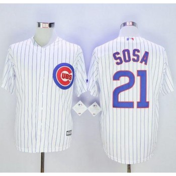Cubs #21 Sammy Sosa White New Cool Base Stitched MLB Jersey Cubs #21 Sammy Sosa White New Cool Base Stitched MLB Jersey