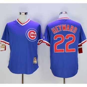 Cubs #22 Jason Heyward Blue Cooperstown Stitched MLB Jersey Cubs #22 Jason Heyward Blue Cooperstown Stitched MLB Jersey