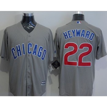 Cubs #22 Jason Heyward Grey New Cool Base Stitched MLB Jersey Cubs #22 Jason Heyward Grey New Cool Base Stitched MLB Jersey