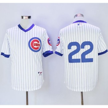 Cubs #22 Jason Heyward White 1988 Turn Back The Clock Stitched MLB Jersey Cubs #22 Jason Heyward White 1988 Turn Back The Clock Stitched MLB Jersey