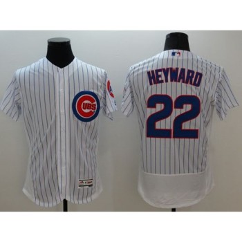 Cubs #22 Jason Heyward White Flexbase Authentic Collection Stitched MLB Jersey Cubs #22 Jason Heyward White Flexbase Authentic Collection Stitched MLB Jersey
