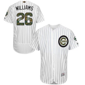 Cubs #26 Billy Williams White(Blue Strip) Flexbase Authentic Collection 2016 Memorial Day Stitched MLB Jersey Cubs #26 Billy Williams White(Blue Strip) Flexbase Authentic Collection 2016 Memorial Day Stitched MLB Jersey