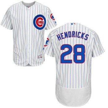 Cubs #28 Kyle Hendricks White Flexbase Authentic Collection Stitched MLB Jersey Cubs #28 Kyle Hendricks White Flexbase Authentic Collection Stitched MLB Jersey
