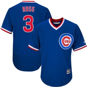 Cubs #3 David Ross Blue Flexbase Authentic Collection Cooperstown Stitched MLB Jersey Cubs #3 David Ross Blue Flexbase Authentic Collection Cooperstown Stitched MLB Jersey