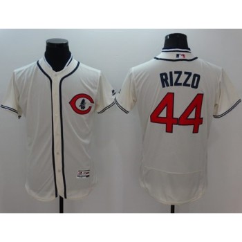 Cubs #44 Anthony Rizzo Cream Flexbase Authentic Collection 1929 Turn Back The Clock Stitched MLB Jersey Cubs #44 Anthony Rizzo Cream Flexbase Authentic Collection 1929 Turn Back The Clock Stitched MLB Jersey