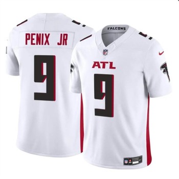 Men's Atlanta Falcons #9 Michael Penix Jr White 2024 Draft F.U.S.E Vapor Untouchable Limited Stitched Football Jersey Men's Atlanta Falcons #9 Michael Penix Jr White 2024 Draft F.U.S.E Vapor Untouchable Limited Stitched Football Jersey