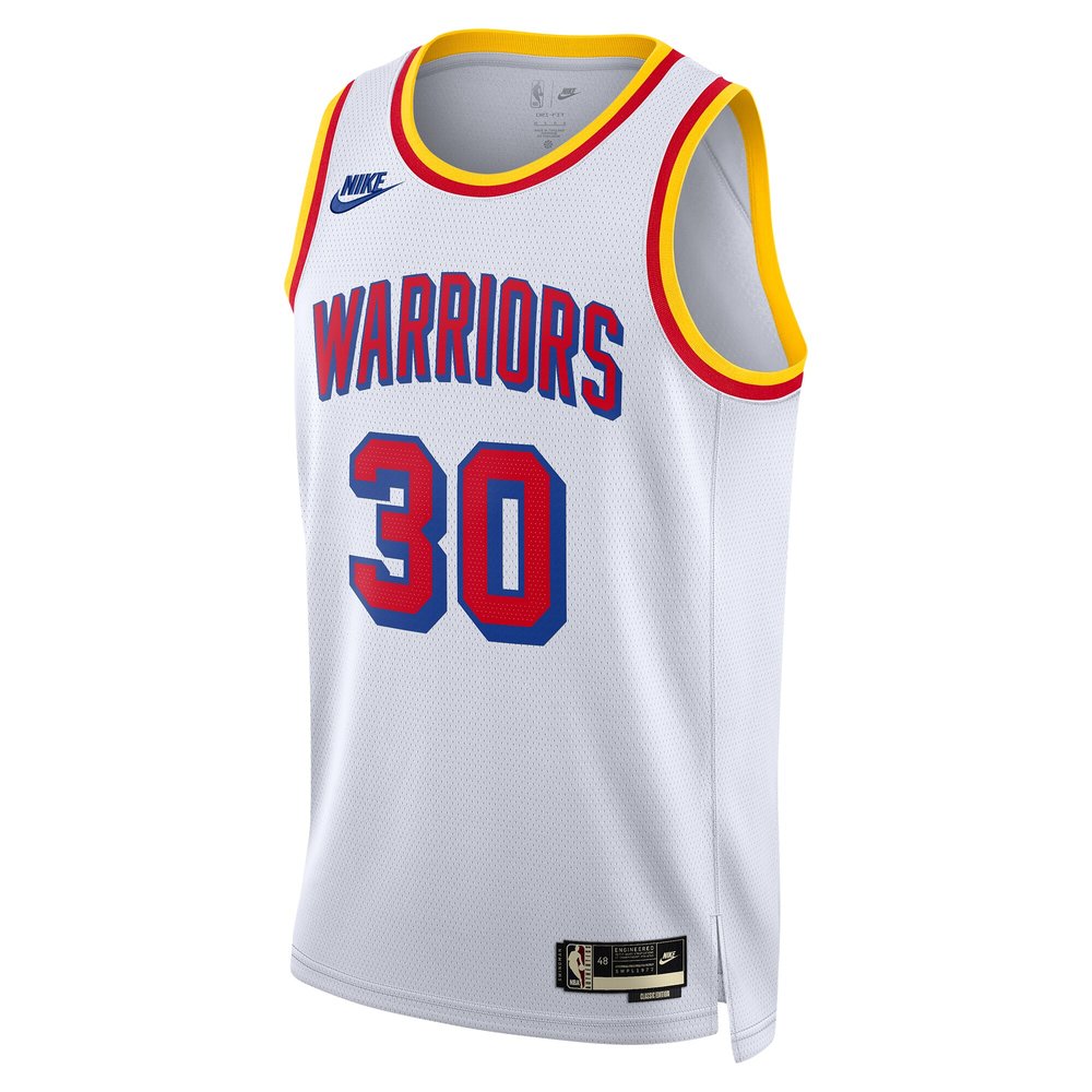 Unisex Golden State Warriors #30 Stephen Curry White 2024/25 Swingman Classic Edition Jersey Unisex Golden State Warriors #30 Stephen Curry White 2024/25 Swingman Classic Edition Jersey