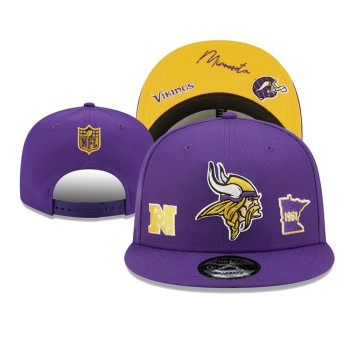 Minnesota Vikings Snapback Hat Minnesota Vikings Snapback Hat