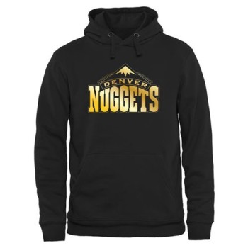 Denver Nuggets Gold Collection Pullover Hoodie Black Denver Nuggets Gold Collection Pullover Hoodie Black