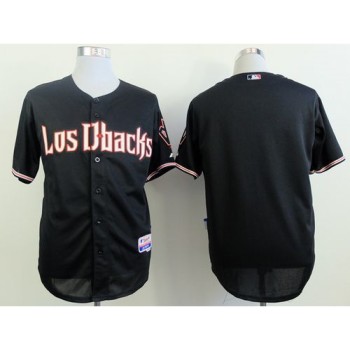 Diamondbacks Blank Black Cool Base Stitched MLB Jersey Diamondbacks Blank Black Cool Base Stitched MLB Jersey