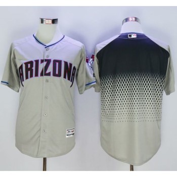 Diamondbacks Blank Gray/Capri New Cool Base Stitched MLB Jersey Diamondbacks Blank Gray/Capri New Cool Base Stitched MLB Jersey