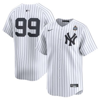 Men's New York Yankees #99 Aaron Judge White 2024 World Series Home Limited Player Jersey Men's New York Yankees #99 Aaron Judge White 2024 World Series Home Limited Player Jersey