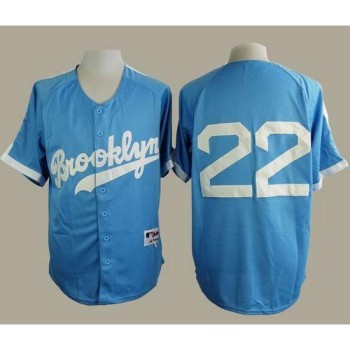 Dodgers #22 Clayton Kershaw Light Blue Cooperstown Stitched MLB Jersey Dodgers #22 Clayton Kershaw Light Blue Cooperstown Stitched MLB Jersey