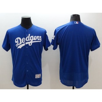 Dodgers Blank Blue Flexbase Authentic Collection Stitched MLB Jersey Dodgers Blank Blue Flexbase Authentic Collection Stitched MLB Jersey