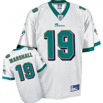 Dolphins #19 Brandon Marshall White Stitched Youth NFL Jersey Dolphins #19 Brandon Marshall White Stitched Youth NFL Jersey