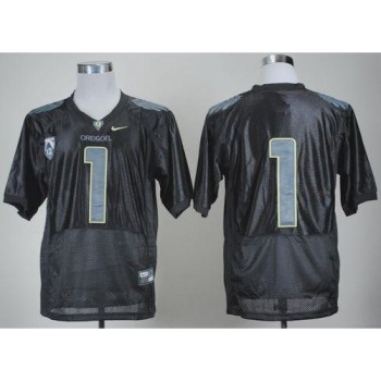 Ducks #1 Fan Black With PAC-12 Patch Stitched NCAA Jersey Ducks #1 Fan Black With PAC-12 Patch Stitched NCAA Jersey