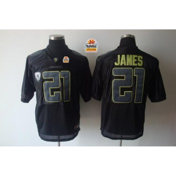 Ducks #21 LaMichael James Black Tostitos Fiesta Bowl Stitched NCAA Jersey Ducks #21 LaMichael James Black Tostitos Fiesta Bowl Stitched NCAA Jersey
