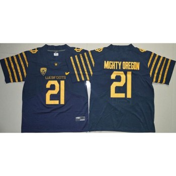Ducks #21 Mighty Oregon Navy Blue Webfoots 100th Rose Bowl Game Elite Stitched NCAA Jersey Ducks #21 Mighty Oregon Navy Blue Webfoots 100th Rose Bowl Game Elite Stitched NCAA Jersey