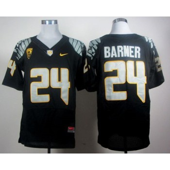 Ducks #24 Kenjon Barner Black Elite PAC-12 Patch Stitched NCAA Jersey Ducks #24 Kenjon Barner Black Elite PAC-12 Patch Stitched NCAA Jersey