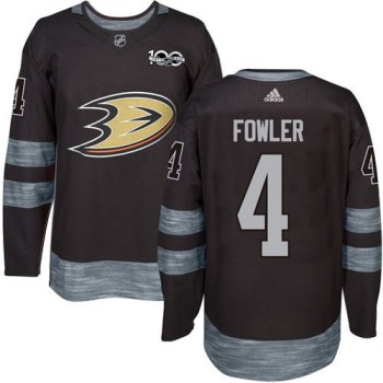Ducks #4 Cam Fowler Black 1917-2017 100th Anniversary Stitched NHL Jersey Ducks #4 Cam Fowler Black 1917-2017 100th Anniversary Stitched NHL Jersey