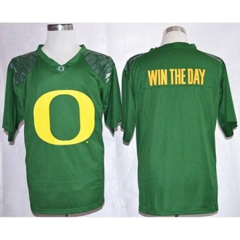 Ducks Win The Day Green Pride Fashion Stitched NCAA Jersey