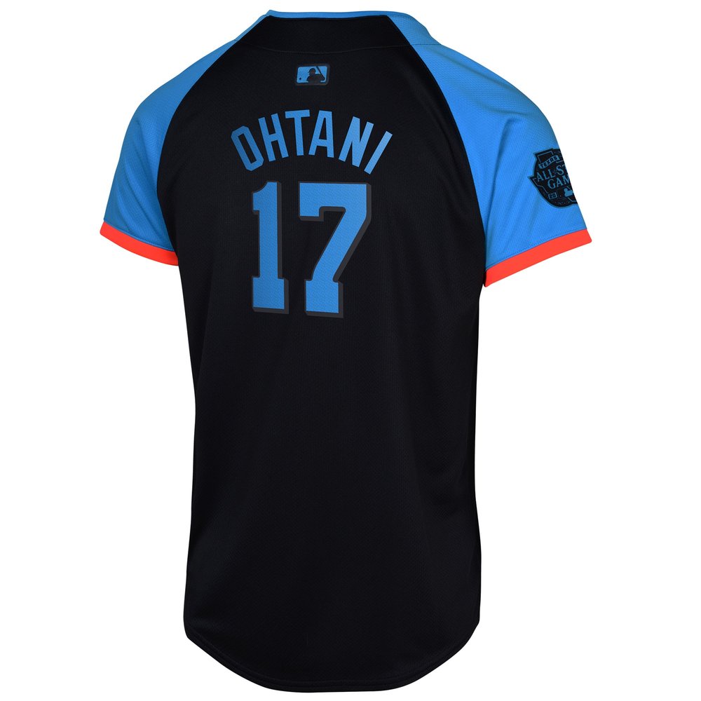 Youth National League #17 Shohei Ohtani Navy 2024 MLB All-Star Game Limited Player Jersey Youth National League #17 Shohei Ohtani Navy 2024 MLB All-Star Game Limited Player Jersey