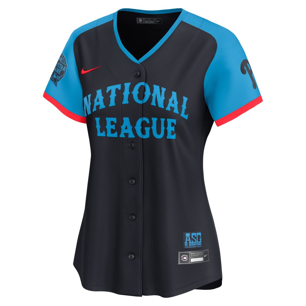 Women's National League Bryce Harper Navy 2024 MLB All-Star Game Limited Player Jersey Women's National League Bryce Harper Navy 2024 MLB All-Star Game Limited Player Jersey
