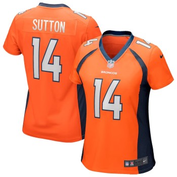 Women's Courtland Sutton Orange Denver Broncos Game Jersey Women's Courtland Sutton Orange Denver Broncos Game Jersey