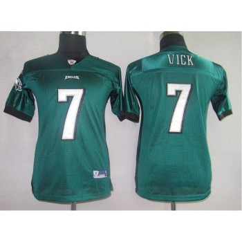 Eagles #7 Michael Vick Green Stitched Youth NFL Jersey Eagles #7 Michael Vick Green Stitched Youth NFL Jersey