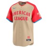 Men's American League Marcus Semien Nike Cream 2024 MLB All-Star Game Limited Player Jersey
