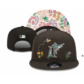 Miami Marlins Snapback Hat Miami Marlins Snapback Hat