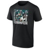 Men's Philadelphia Eagles #26 Saquon Barkley Black Super Bowl LIX Champions T-Shirt Men's Philadelphia Eagles #26 Saquon Barkley Black Super Bowl LIX Champions T-Shirt