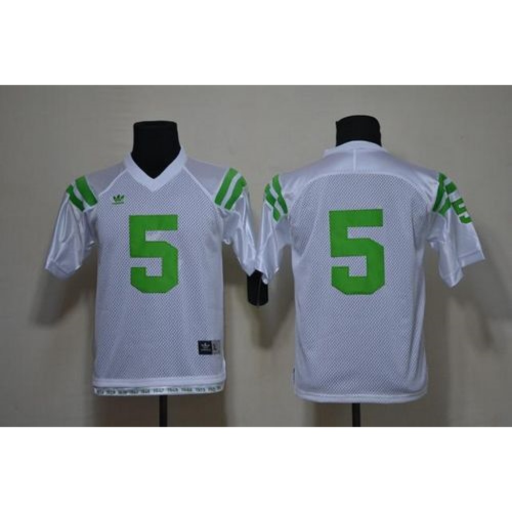 Fighting Irish #5 Everett Golson White Under The Lights Stitched Youth NCAA Jersey
