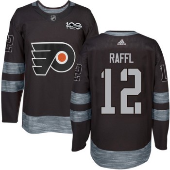 Flyers #12 Michael Raffl Black 1917-2017 100th Anniversary Stitched NHL Jersey Flyers #12 Michael Raffl Black 1917-2017 100th Anniversary Stitched NHL Jersey