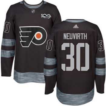 Flyers #30 Michal Neuvirth Black 1917-2017 100th Anniversary Stitched NHL Jersey Flyers #30 Michal Neuvirth Black 1917-2017 100th Anniversary Stitched NHL Jersey