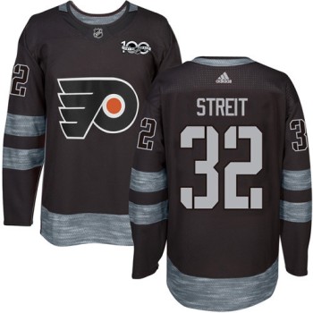 Flyers #32 Mark Streit Black 1917-2017 100th Anniversary Stitched NHL Jersey Flyers #32 Mark Streit Black 1917-2017 100th Anniversary Stitched NHL Jersey