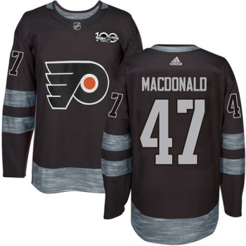 Flyers #47 Andrew MacDonald Black 1917-2017 100th Anniversary Stitched NHL Jersey Flyers #47 Andrew MacDonald Black 1917-2017 100th Anniversary Stitched NHL Jersey
