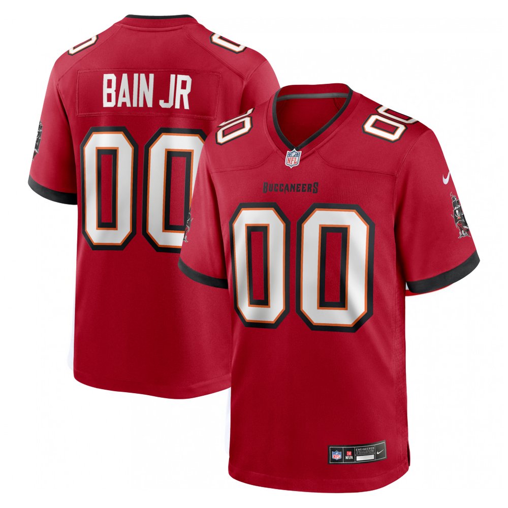 Youth Tampa Bay Buccaneers Rueben Bain Jr. Red 2026 NFL Draft Game Jersey