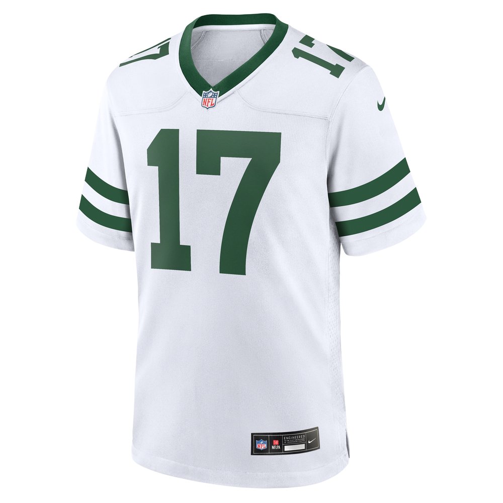 Men's New York Jets #17 Davante Adams Legacy White Game Jersey