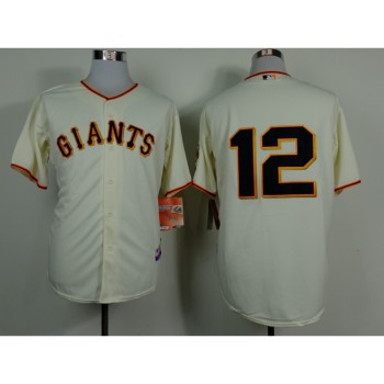 Giants #12 Joe Panik Cream Home Cool Base Stitched MLB Jersey Giants #12 Joe Panik Cream Home Cool Base Stitched MLB Jersey
