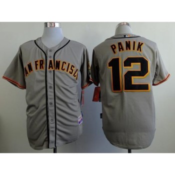 Giants #12 Joe Panik Grey Road Cool Base Stitched MLB Jersey Giants #12 Joe Panik Grey Road Cool Base Stitched MLB Jersey