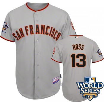 Giants #13 Cody Ross Cool Base 2010 World Series Patch Grey Stitched MLB Jersey Giants #13 Cody Ross Cool Base 2010 World Series Patch Grey Stitched MLB Jersey