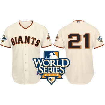 Giants #21 Freddy Sanchez Cream Cool Base w/2010 World Series Patch Stitched MLB jerseys Giants #21 Freddy Sanchez Cream Cool Base w/2010 World Series Patch Stitched MLB jerseys