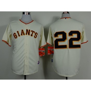 Giants #22 Will Clark Cream Home Cool Base Stitched MLB Jersey Giants #22 Will Clark Cream Home Cool Base Stitched MLB Jersey