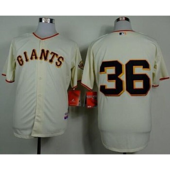 Giants #36 Gaylord Perry Cream Home Cool Base Stitched MLB Jersey Giants #36 Gaylord Perry Cream Home Cool Base Stitched MLB Jersey