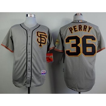 Giants #36 Gaylord Perry Grey Cool Base Stitched MLB Jersey Giants #36 Gaylord Perry Grey Cool Base Stitched MLB Jersey